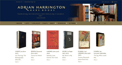 Desktop Screenshot of harringtonbooks.co.uk