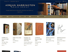 Tablet Screenshot of harringtonbooks.co.uk